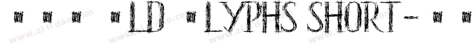 HKH Old Glyphs short字体转换